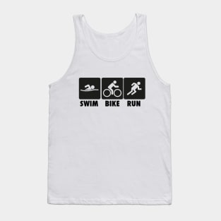 Swim Bike Run Tank Top